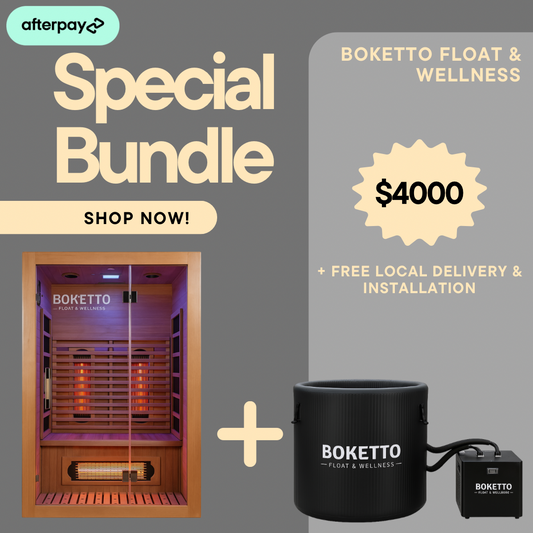 Sauna & ice bath bundle
